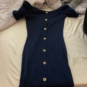navy dress